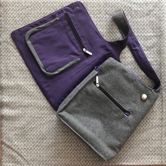 Speck A-line 10.2” Laptop Tote (Grey/Purple) - Picture 3 of 7